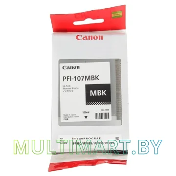 Картридж Canon PFI-107MBK